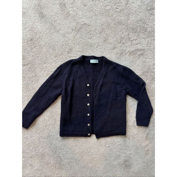 NWOT Papa D’Anjo wool cardigan kids 12yrs, $120 F28 - Picture 2 of 5